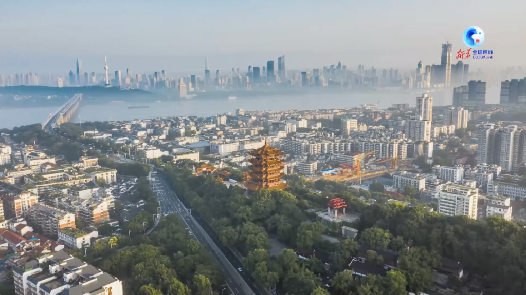 “百湖之市”“湿地之城” 50秒环游江城武汉的湿地风光
