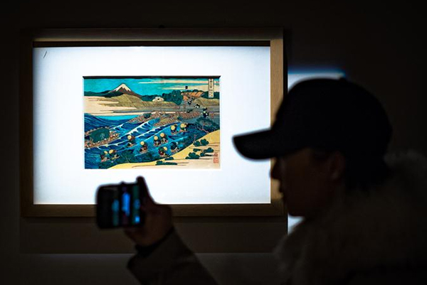 日本浮世繪《富岳三十六景》在湖北首展