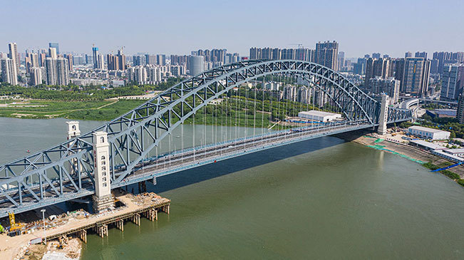 【“飞阅”中国】汉江上最宽桥梁武汉汉江湾桥正式通车
