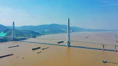 【“飞阅”中国】湖北武穴长江大桥建成通车