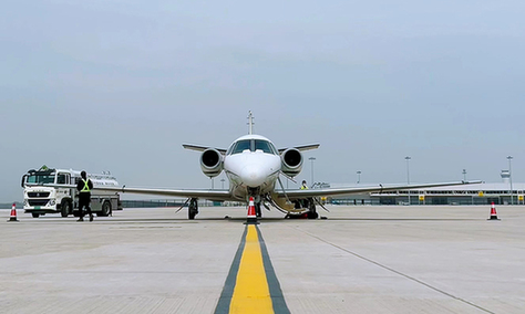 湖北鄂州花湖机场完成监视性飞行校验