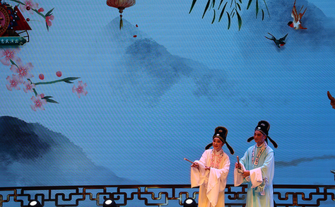 文化惠民 “長天戲苑”折子戲專場演出在東湖唱響