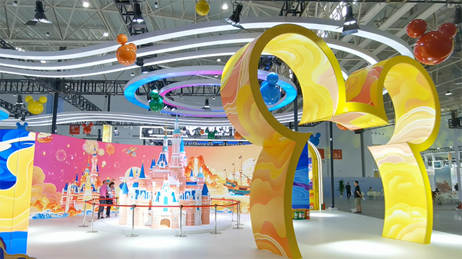 VLOG探访第二届中国（武汉）文化旅游博览会之迪士尼展区