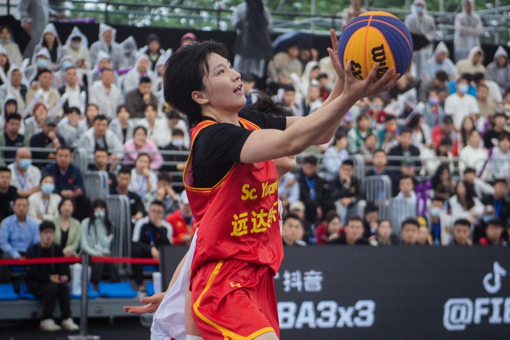 國際籃聯三人籃球女子係列賽：中國勝四川遠達美樂